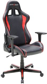 Кресло игровое DXRACER Formula GC-F08-NR-H3, на колесиках, эко.кожа [oh/fh08/nr]