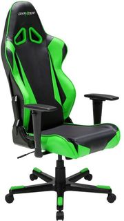 Кресло игровое DXRACER Racing GC-R1-NE-B2, на колесиках, эко.кожа/винил [oh/rb1/ne]