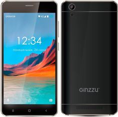 Смартфон GINZZU S5220, черный