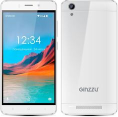 Смартфон GINZZU S5220, белый