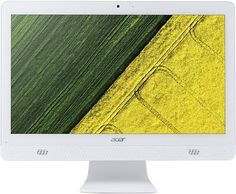 Моноблок ACER Aspire C20-720, Intel Celeron J3060, 4Гб, 500Гб, Intel HD Graphics 400, Free DOS, белый [dq.b6xer.014]