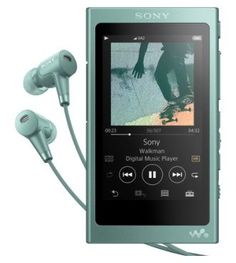 MP3 плеер SONY NW-A45HN flash 16Гб зеленый [nwa45hng.ee]
