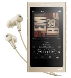 MP3 плеер SONY NW-A45HN flash 16Гб золотистый [nwa45hnn.ee]