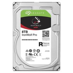 Жесткий диск SEAGATE Ironwolf Pro ST8000NE0004, 8Тб, HDD, SATA III, 3.5&quot;