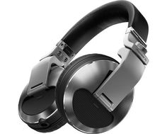 Наушники PIONEER HDJ-X10-S, накладные, серебристый/черный, проводные