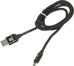 Кабель HARPER microUSB - USB 2.0, 1.0м, черный [brch-310]