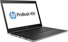 Ноутбук HP ProBook 450 G5, 15.6&quot;, Intel Core i5 8250U 1.6ГГц, 4Гб, 500Гб, Intel UHD Graphics 620, Windows 10 Professional, 2XZ50EA, серебристый