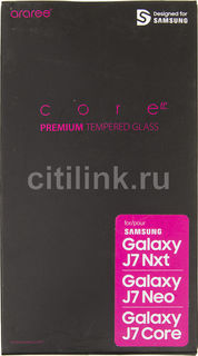 Защитная пленка для экрана SAMSUNG araree для Samsung Galaxy J7 neo, прозрачная, 1 шт [gp-j700kdeeaaa]