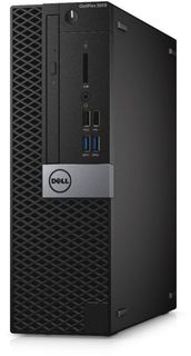 Компьютер DELL Optiplex 5050, Intel Core i5 6500, DDR4 4Гб, 1000Гб, Intel HD Graphics 530, DVD-RW, Linux Ubuntu, черный [5050-8178]