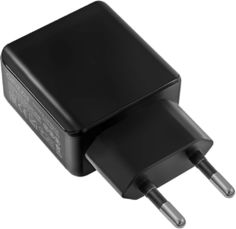 Сетевое зарядное устройство GINZZU GA-3314UB, 2xUSB, USB type-C, 3.1A, черный