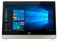 Моноблок IRU Office K2111, Intel Celeron G3930, 4Гб, 500Гб, Intel HD Graphics 610, Free DOS, черный [1015220]