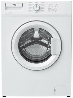 Стиральная машина BEKO WRS 44P1 BWW, фронтальная загрузка, белый