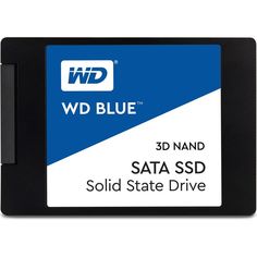 SSD накопитель WD WD Blue WDS100T2B0A 1Тб, 2.5&quot;, SATA III