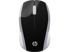 Мышь HP 200 Pk оптическая беспроводная USB, серебристый [2hu84aa]