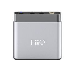 Усилитель для наушников FIIO A1 портат. серебристый/серый (15118457) Noname