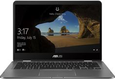 Ноутбук-трансформер ASUS Zenbook UX461UN-E1063T, 14&quot;, Intel Core i7 8550U 1.8ГГц, 8Гб, 512Гб SSD, nVidia GeForce Mx150 - 2048 Мб, Windows 10, 90NB0GD1-M01130, серый