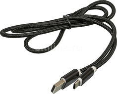Кабель REDLINE USB Type-C - USB 2.0, 1м, черный [ут000012585]