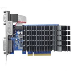 Видеокарта ASUS nVidia GeForce GT 730 , GT730-SL-2G-BRK-V2, 2Гб, GDDR3, Low Profile, Ret