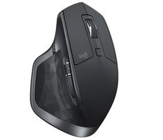 Мышь LOGITECH MX Master 2S оптическая беспроводная USB, графитовый [910-005139]