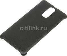 Чехол skinBOX Leather Shield, для Digma Power 4G CITI, черный [t-s-dp4gc-009] Noname