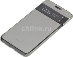 Чехол (флип-кейс) LG M320 VOIA, для LG X Power 2, серебристый