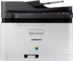 МФУ лазерный SAMSUNG SL-C480FW, A4, цветной, лазерный, серый [ss256m]