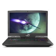 Ноутбук ASUS ROG G703VI-GB008T, 17.3&quot;, Intel Core i7 7820HK 2.9ГГц, 64Гб, 2Тб, 512Гб + 512Гб SSD, nVidia GeForce GTX 1080 - 8192 Мб, Windows 10, 90NR0EU1-M00100, серый