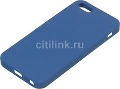 Чехол (клип-кейс) DEPPA Anycase, для Apple iPhone 5/5s/SE, синий [140020]