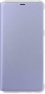 Чехол (флип-кейс) SAMSUNG Neon Flip Cover, для Samsung Galaxy A8+, фиолетовый [ef-fa730pvegru]