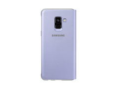 Чехол (флип-кейс) SAMSUNG Neon Flip Cover, для Samsung Galaxy A8, фиолетовый [ef-fa530pvegru]