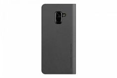 Чехол (флип-кейс) SAMSUNG Designed Mustang Diary, для Samsung Galaxy A8, серый [gp-a530kdcfaib]
