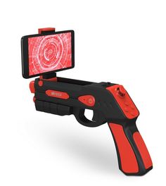 Пистолет виртуальной реальности HIPER VR ARGUN501, черный/красный