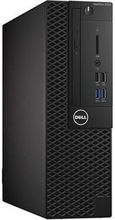 Компьютер DELL Optiplex 3050, Intel Core i3 6100, DDR4 4Гб, 500Гб, Intel HD Graphics 530, DVD-RW, Windows 10 Professional, черный [3050-6331]