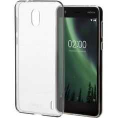 Чехол (флип-кейс) NOKIA Slim Crystal, для Nokia 2, прозрачный [1a21qgh00va]