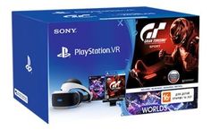 Очки виртуальной реальности SONY PlayStation VR CUH-ZVR1 GT SPORT, черный/серебристый [ps719951162]