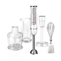 Блендер REDMOND RHB-2958, погружной, белый/серебристый