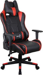 Кресло игровое AEROCOOL AC220 AIR-BO, ПВХ/полиуретан [516390]