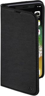 Чехол (флип-кейс) HAMA Slim 00181387, для Apple iPhone X, черный