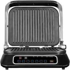 Электрогриль REDMOND SteakMaster RGM-M805, черный и серебристый