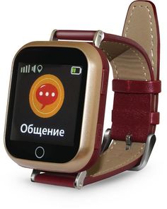 Смарт-часы GINZZU GZ-521, 1.44&quot;, коричневый / коричневый [00-00001096]
