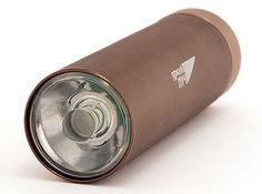 Карманный фонарь ЯРКИЙ ЛУЧ L-080 LENS, коричневый