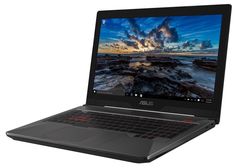 Ноутбук ASUS ROG FX503VD-E4235T, 15.6&quot;, Intel Core i5 7300HQ 2.5ГГц, 8Гб, 256Гб SSD, nVidia GeForce GTX 1050 - 2048 Мб, Windows 10, 90NR0GN1-M04540, черный