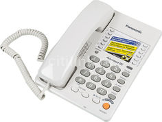 Проводной телефон PANASONIC KX-TS2363RUW, белый