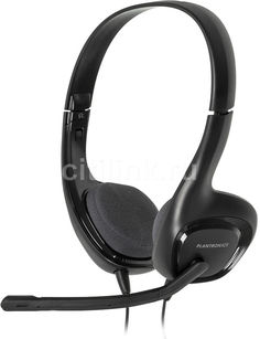 Наушники с микрофоном PLANTRONICS A628, 81960-15, накладные, черный