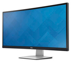 Монитор ЖК DELL UltraSharp U3415W 34&quot;, черный и серебристый [3415-1750]