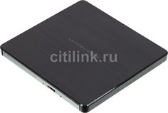Оптический привод DVD-RW LG GP60NB60, внешний, USB, черный, Ret