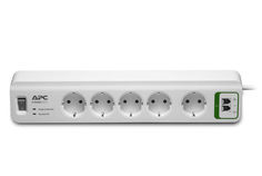 Сетевой фильтр APC PM5T-RS, 1.83м, белый A.P.C.