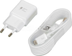 Сетевое зарядное устройство SAMSUNG EP-TA20EWEUGRU, USB, microUSB 2.0, 2A, белый