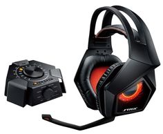 Наушники с микрофоном ASUS Strix 7.1, мониторы, черный [90yh0091-m8ua00]
