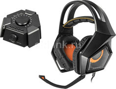 Наушники с микрофоном ASUS Strix DSP, мониторы, черный [90yh00a1-m8ua00]